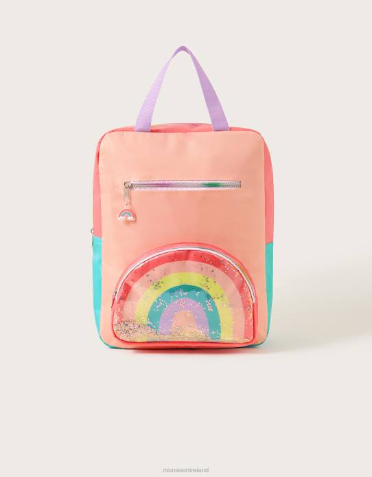 Monsoon Children Colourblock Rainbow Backpack 2Z2N2495 Accessory Fashion