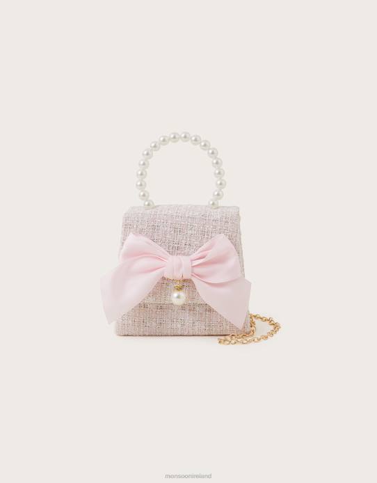 Monsoon Girl Boucle Bow Bag 2Z2N2510 Accessory Hot