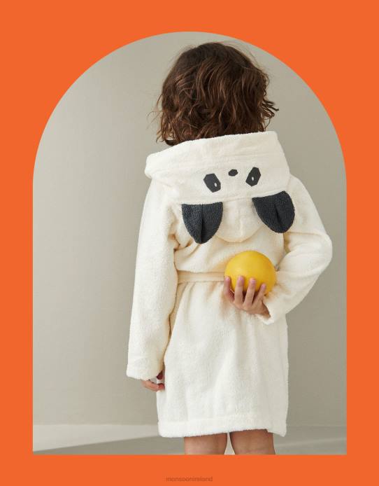 Monsoon Children Liewood Lily Panda Bathrobe 2Z2N2698 Accessory Cream