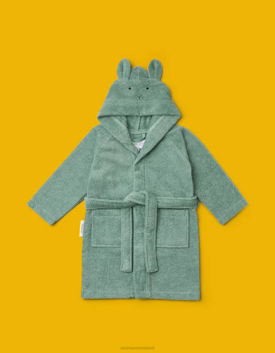 Monsoon Children Liewood Lily Rabbit Bathrobe 2Z2N2697 Accessory Green (Pale Green)