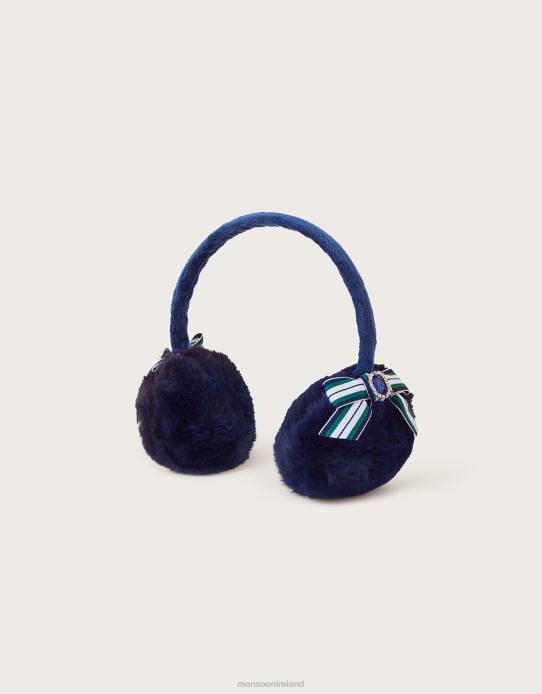 Monsoon Children Bow Detail Earmuffs 2Z2N2447 Accessory Fashion
