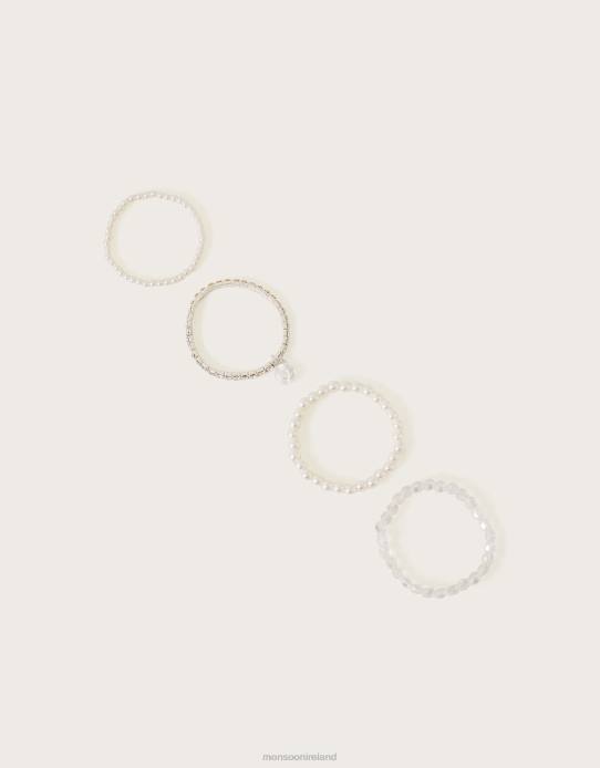 Monsoon Girl Bridesmaid Bracelets 4 Pack 2Z2N2576 Accessory Fashion