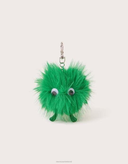 Monsoon Boy Monster Fluffy Bag Charm 2Z2N2229 Accessory Hot