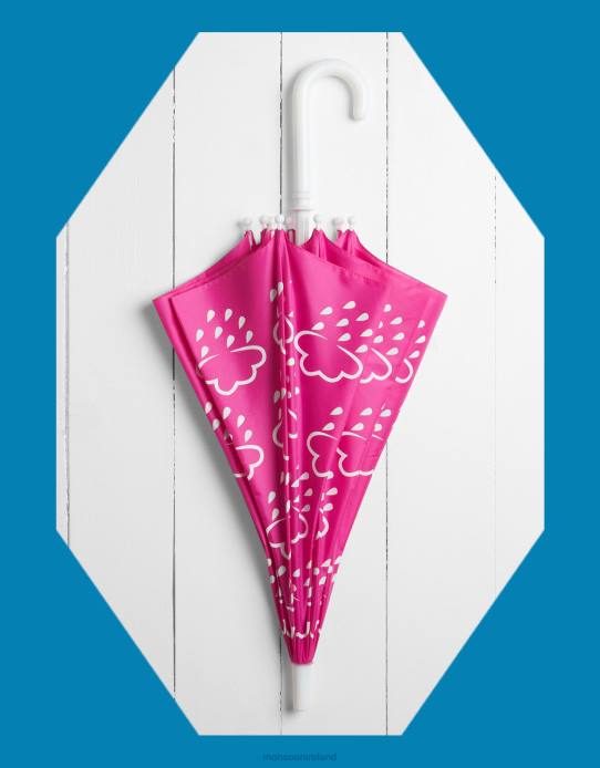Monsoon Children Grass and Air Colour-Revealing Umbrella 2Z2N2474 Accessory Pink (Fuchsia)