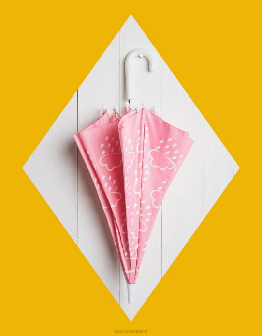 Monsoon Children Grass and Air Colour-Revealing Umbrella 2Z2N2480 Accessory Pink