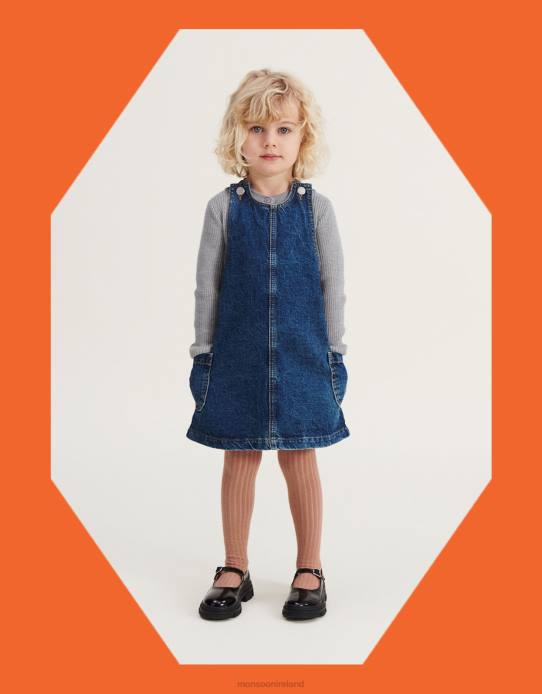 Monsoon Children Liewood Maddie Denim Dress 2Z2N1915 Clothing Blue