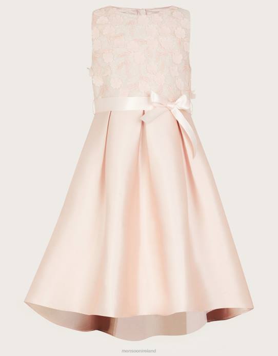 Monsoon Girl Anika High Low Bridesmaid Dress 2Z2N1566 Clothing Pink