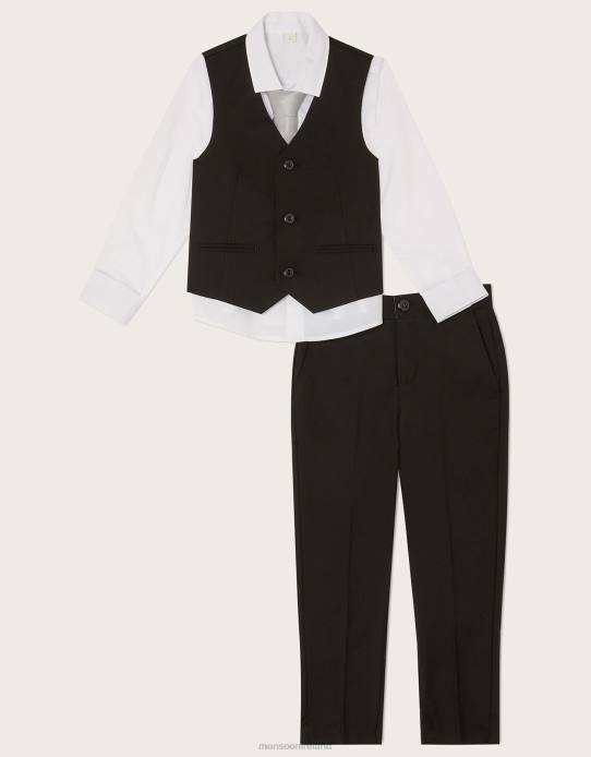 Monsoon Boy Andrew Four-Piece Suit 2Z2N2262 Clothing Black