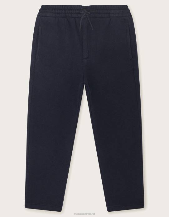 Monsoon Boy Jersey Pull-On Trousers 2Z2N2232 Clothing Blue (Navy)