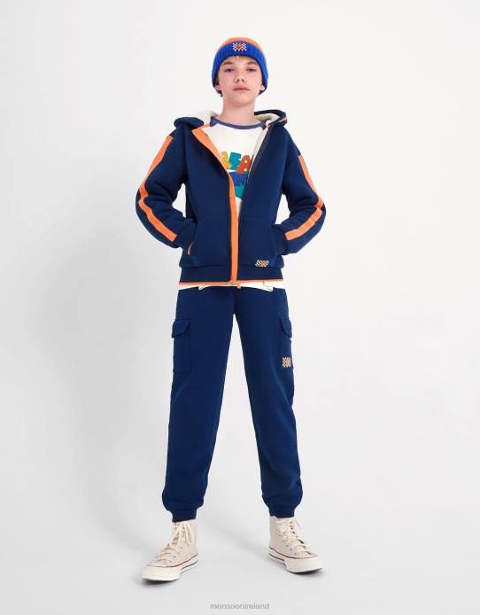 Monsoon Children Heavy Weight Cargo Joggers 2Z2N2199 Clothing Blue (Navy)