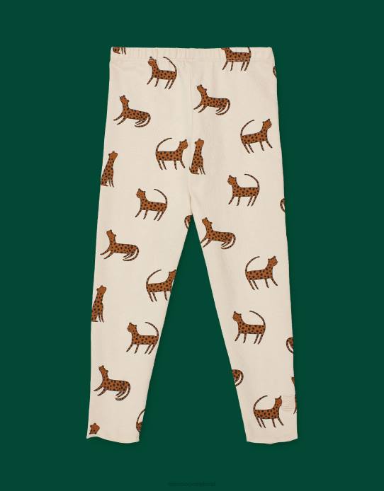 Monsoon Children Liewood Marie Leopard Print Leggings 2Z2N1971 Clothing Cream