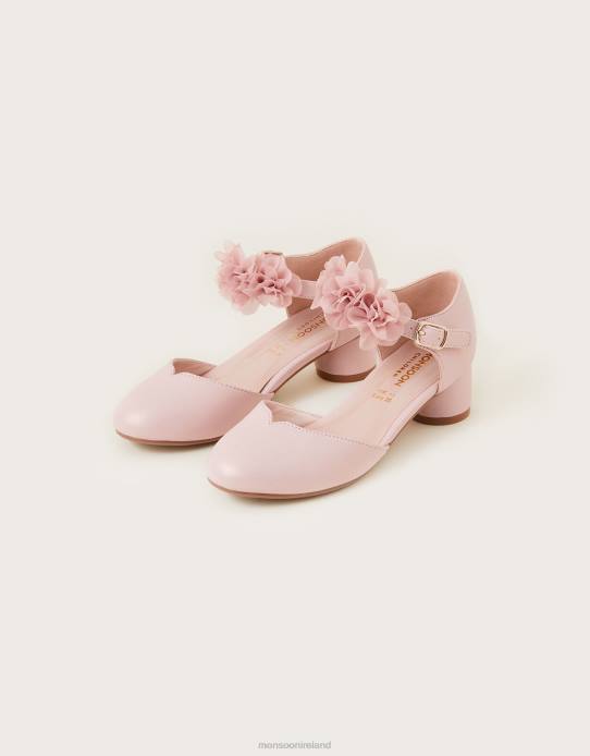 Monsoon Girl Corsage Two-Part Heels 2Z2N2354 Footwear Pink
