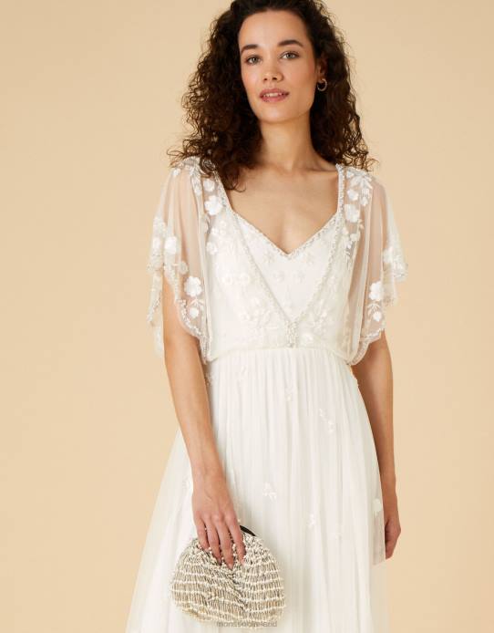 Monsoon Women Beaded Bridal Clutch Bag 2Z2N1439 Accessory Graceful