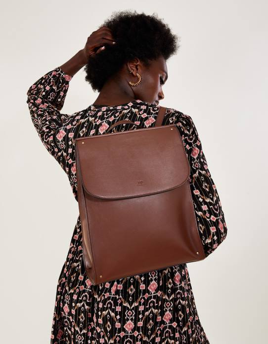 Monsoon Women Structured Rucksack 2Z2N1400 Accessory Hot