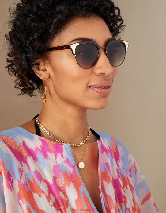 Monsoon Women Clubmaster Sunglasses Brown 2Z2N2782 Accessory Brown