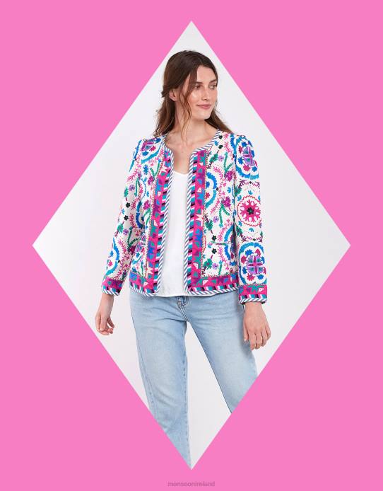 Monsoon Women East Preeti Embroidered Jacket 2Z2N782 Clothing Multi