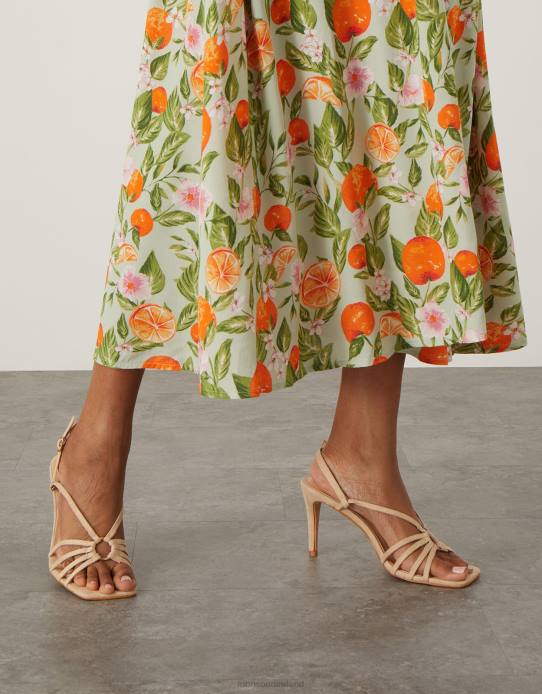 Monsoon Women Barely There Ring Detail Heels 2Z2N1546 Footwear Nude